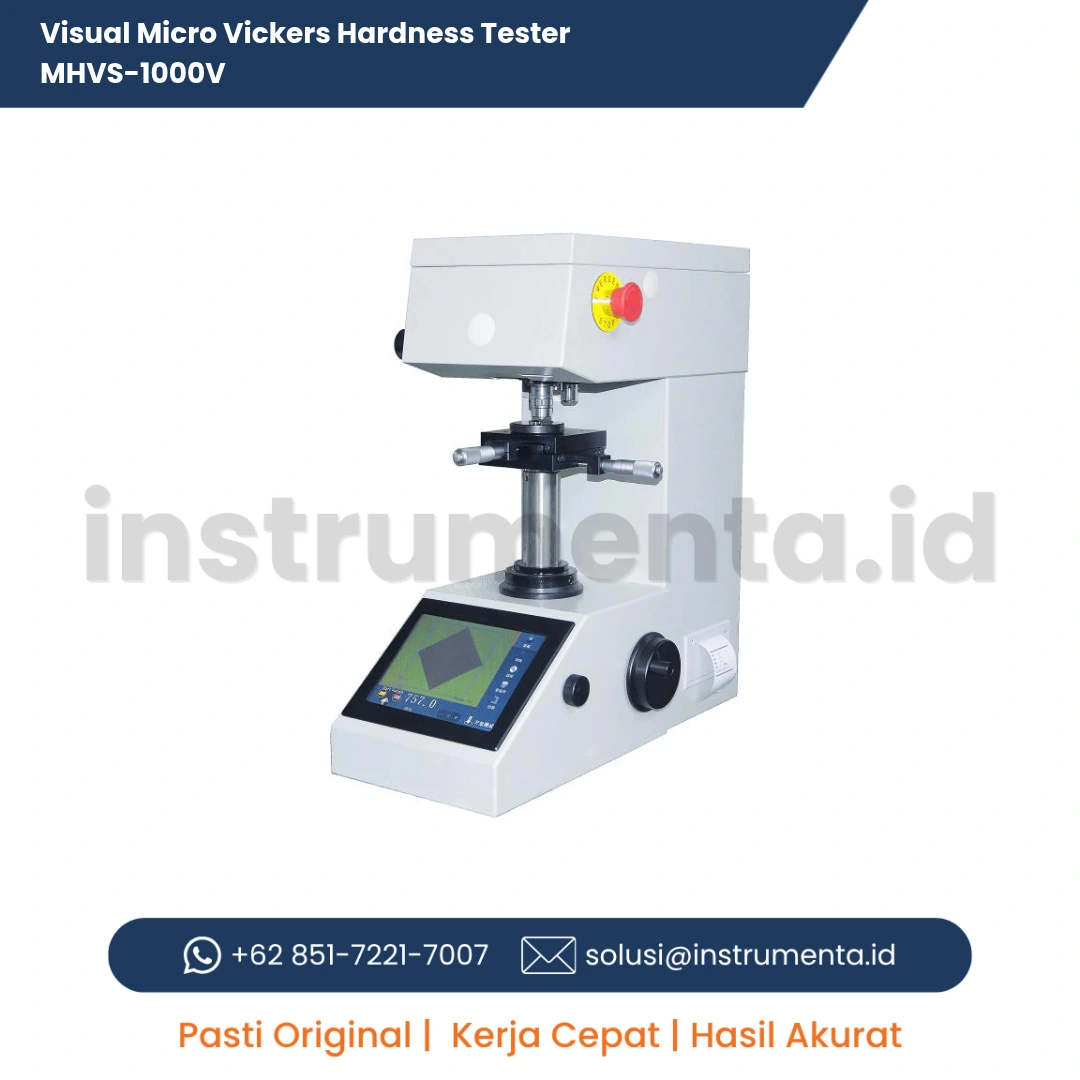 Jual Visual Micro Vickers Hardness Tester MHVS-1000V Distributor Resmi Ready Stock